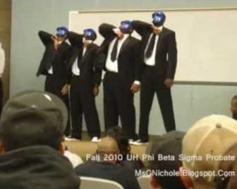 Fall 2010 UH Phi Beta Sigma Probate